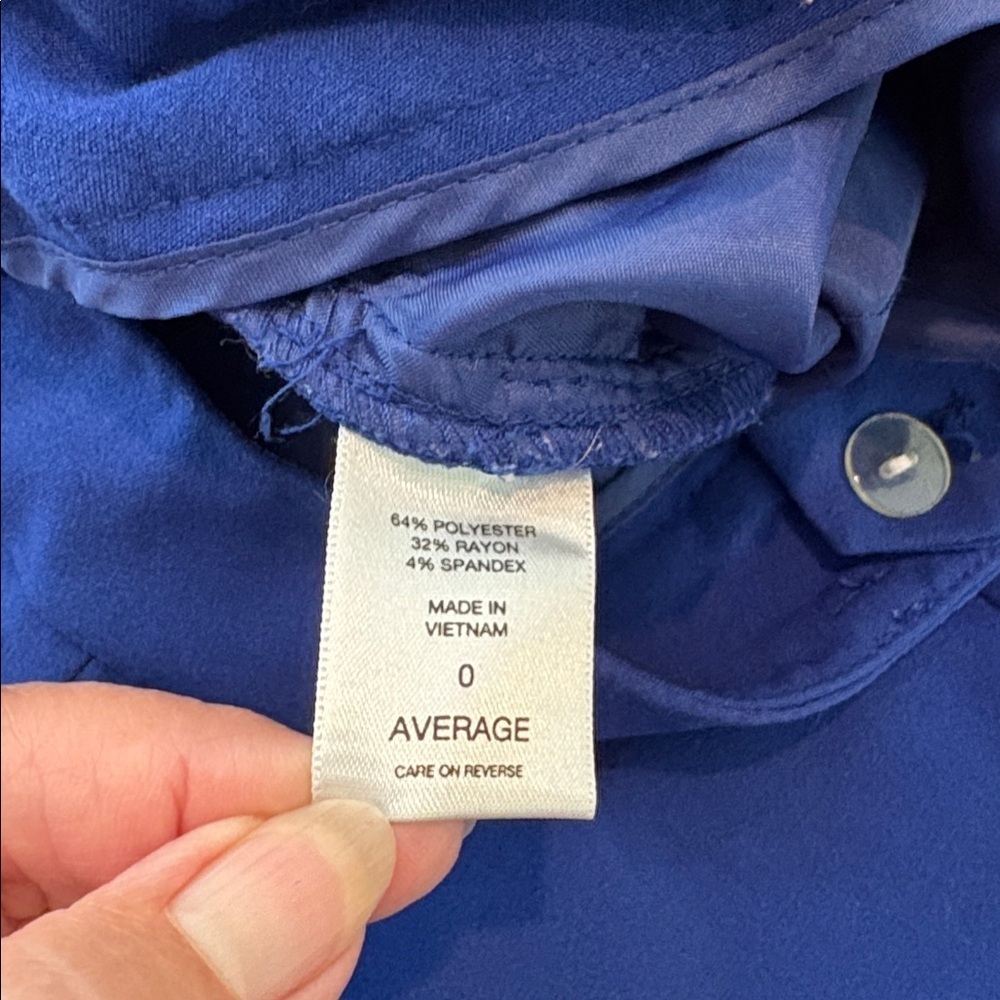 New York & Company Royal Blue Flare Pants. 0 Average - Picture 9 of 14